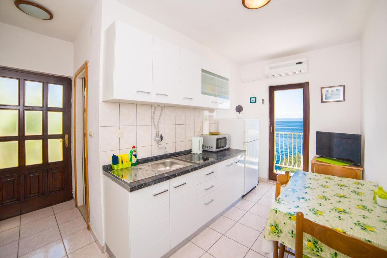 Apartment With Sea View Close To The Beach Promajna Exteriér fotografie